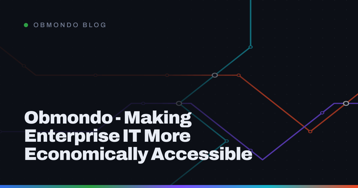 Obmondo - Making Enterprise IT More Economically Accessible