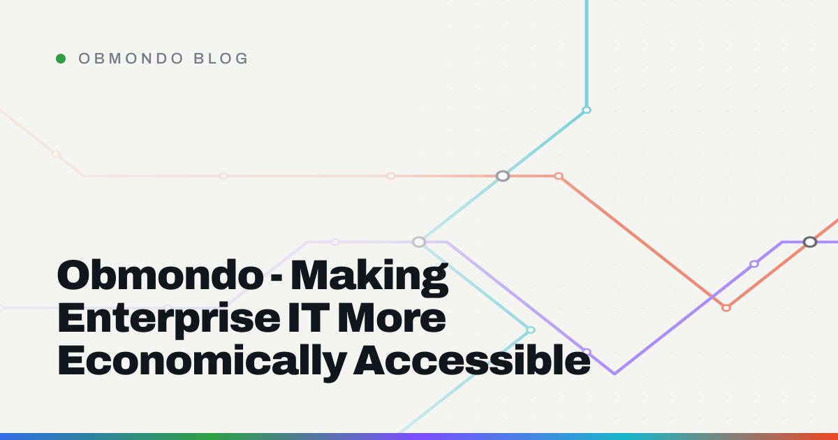 Obmondo - Making Enterprise IT More Economically Accessible