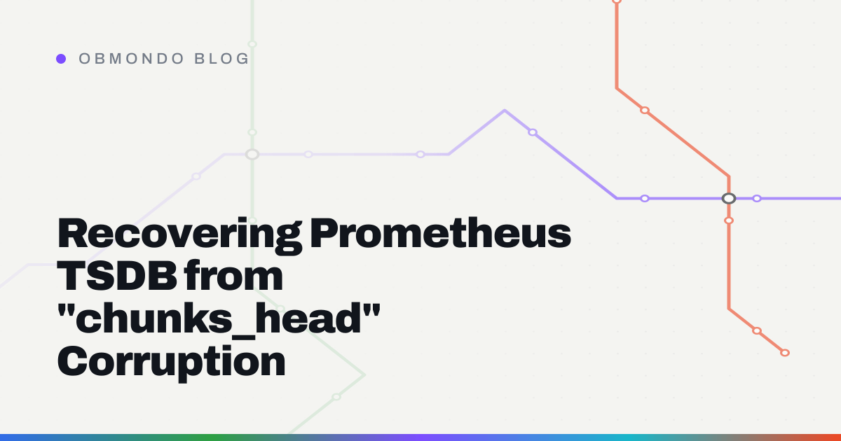 Recovering Prometheus TSDB from "chunks_head" Corruption